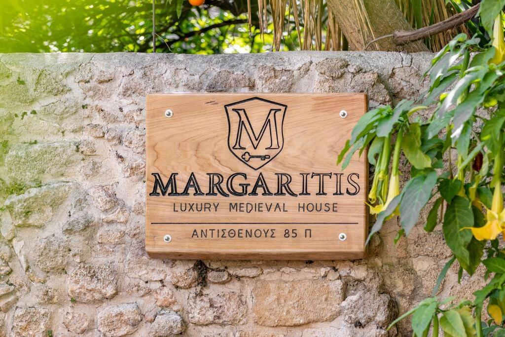 Margaritis Luxury Medieval House Rhodes City Zewnętrze zdjęcie